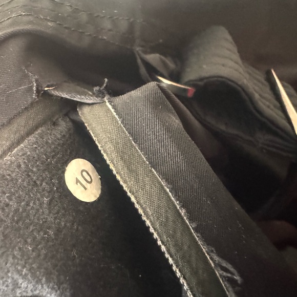 Lululemon Apres Piste Quilted Warm Lined Hood Jacket 2Layer Coat Pocket Black 10 - Picture 11 of 16